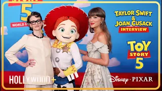 Taylor Swift Joan Cusack Interview - Toy Story 5 Disney Pixar