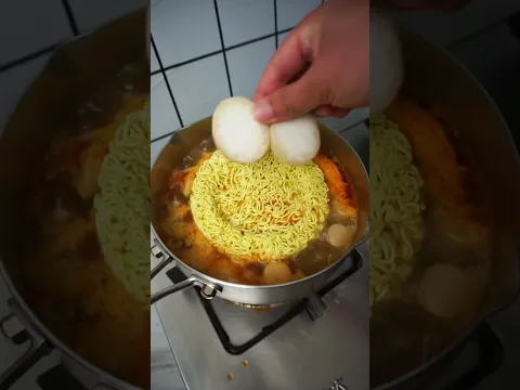 would you eat this?  asian instant noodles #asmr #recipe #cooking #delicious #instant noodles