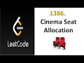 LeetCode 1386 Cinema Seat Allocation
