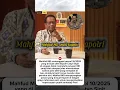Lagu Mahfud MD sentil Kapolri soal Perpol 10/2025 #shorts #beritaterkini #beritaviral