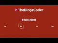 Pinch Zoom List Hover Animation CSS Dotted Border SASS Tutorial