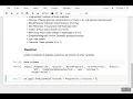 Python 1 Workout Descriptive statistics and regression analysis