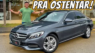 Mercedes-Benz C180 Advantgarde 2015 - Excelente opção como primeiro sedã PREMIUM usado