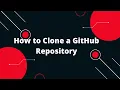 Git GitHub Tutorial How to Clone a GitHub Repository