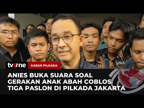 Gerakan Anak Abah Coblos Tiga Paslon Mencuat, Begini Kata Anies