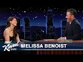 Melissa Benoist on Crazy Things Her 3 Year Old Says Living in a Haunted Chocolate Factory