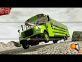 Download Lagu School Bus crashes compilation #1 BeamNG Drive
