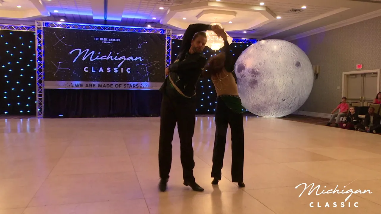 Michigan Classic 2019 Rising Star Ryan Pflumm & Alaina Rogozhin