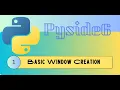 Pyside6 Basic Window Creation Bangla Tutorial Day 1