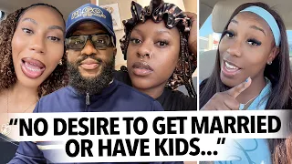 "No Desire To Have Kids or Get Married," Women Say They're Fine Being Single Mothers Without a Man 😳
