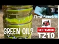 Craftsman T210 First Oil Change 5 hour Oil change Kohler 5400 Series 18hp