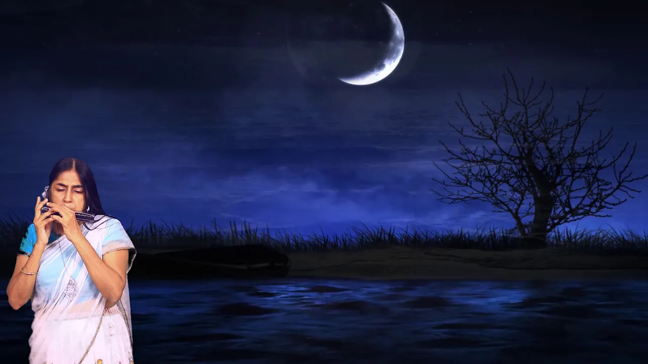 YE RAATEN YE MAUSAM ..Old Classic song....Instrumental... #harmonica #mouthorgan