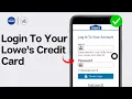 How To Login To Your Lowe s Credit Card 2024 MyLowe s Card Account Login
