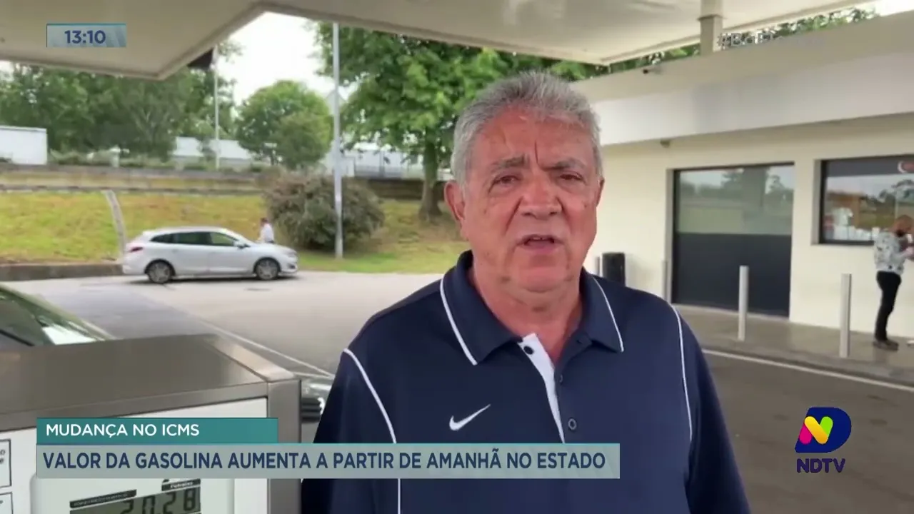 Valor da gasolina aumenta a partir de amanhã em Santa Catarina
