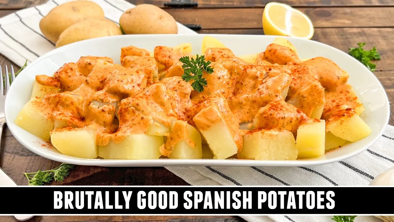 Brutally GOOD Spanish Potatoes   Patatas Mozrabes Recipe