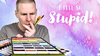 Watercolors are WAY more complicated than I expected!
