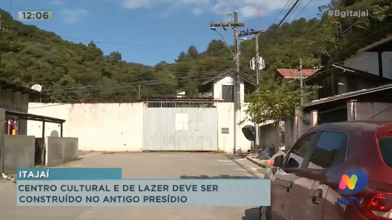 Centro Cultural e de lazer deve ser construído no antigo presídio de Itajaí