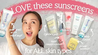 THESE sunscreens make my skin look SO GOOD *airy, light & invisible*