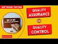 manual testing tutorial for beginners difference between qa and qc in software testing qa vs qc