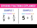 Dividing Fractions in 3 Easy Steps