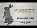 Rabbit masternode setup - Windows hot wallet