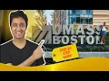 UMASS BOSTON - Get Admission with upto 100 Scholarships Step By Step Guide Shirish Gupta
