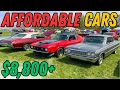 AFFORDABLE Classic Cars for Sale Spring Carlisle Swap Meet Fairgrounds Classic Car Prices