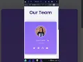 Responsive Our Team Section CSS Tutorial