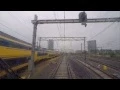 A train driver's view: Hoofddorp Midden - Hoorn Kersenboogerd, SLT, 04-Aug-2015.