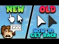How To Get The OLD Roblox CURSOR BACK
