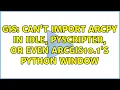 GIS Can t import arcpy in IDLE pyscripter or even ArcGIS10 1 s Python window