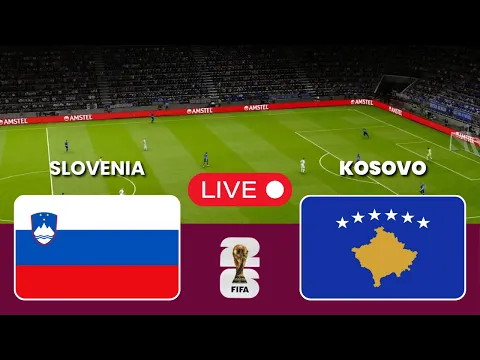 Video Thumbnail: LIVE Slovenia vs Kosovo | World Cup Qualification 2025 - Video Game Simulation