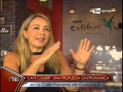 Café Colibrí una propuesta gastronómica en la calle Panamá de Guayaquil