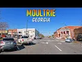 Moultrie Georgia Driving Through