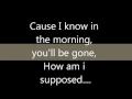 Kiss Goodnight - Tyler Shaw - Lyrics