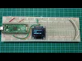 Raspberry Pi Pico OLED demo I2C MicroPython