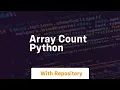 array count python