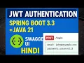 JWT Authentication with Spring Boot 3 3 Java 21 Swagger UI Integration