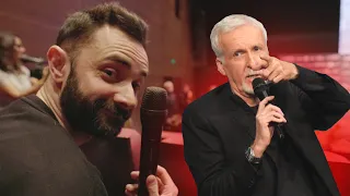 J'ai posé une question très con à JAMES CAMERON