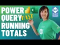 Power Query Running Totals - The Right Way