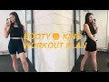 BOOTY KING 12 WEEK BOOTY TRANSFORMATION GETTING SLIM THICC WORKOUT WITH ME