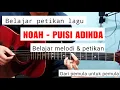 Download Lagu Noah - Puisi adinda || MELODI - PETIKAN - CHORD