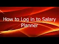 How to Log In to Salary Planner
