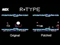 MSX R-TYPE Smooth Scroll Patch