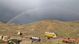 هوایی تازه بازار المیتو بعد از بارندگی 