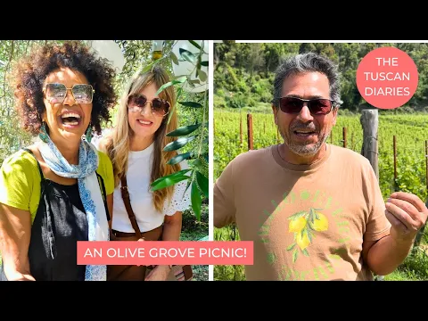 Download MP3 PICNIC IN A TUSCAN OLIVE GROVE \u0026 TACKLING THE UGLY!