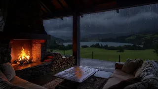 Soft Thunder Falling Rain A Fire S Whisper A Cinematic Ambience For The Soul White Noise 