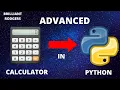 Building A Complex Calculator In python