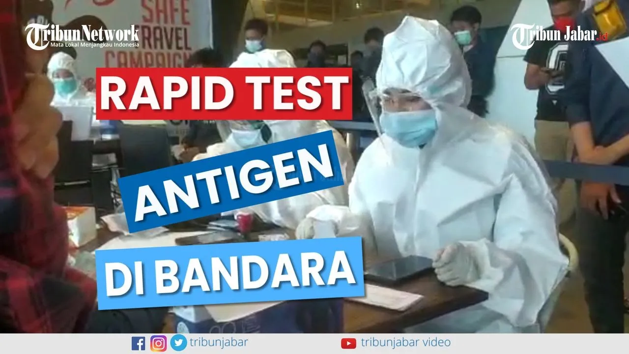 Covid-19 || Rapid Test Antigen Gratis di Setasiun Kereta Api Bandung || Evopedia. 