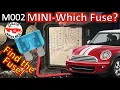 Download Lagu BMW MINI R56 Fuse box. Symbols explained. R55 R57. Fuses M002